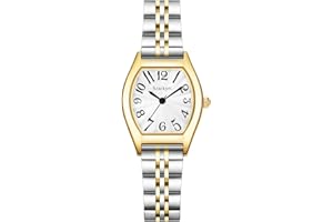 Szaikyri Cuadrada Reloj para Mujeres con Números Arabes Fáciles de Leer Reloj de Dama Reloj Rectangular Mujer