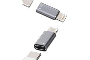 ZOYUZAN Headphone Dongle iPhone OTG Adapter(2Pack)USB C Female to Lightning Male Charger Data Sync Converter Type-C Camera Card Reader Flash Drive Mouse Keyboard for Apple 14 13 11 12 Pro Max Xr X Xs 8 7 Plus