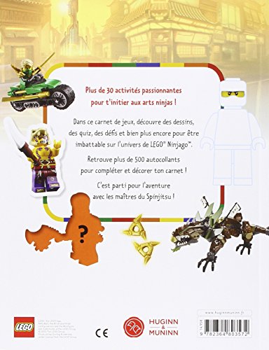 Livres Couvertures de LEGO Ninjago : Le Carnet de jeux