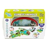 Picnmix Animales del bosque Puzzle de animales Juguetes Educativos para niños 3 años a 7 años Juegos Educativos