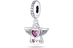 Pandach Amour Cœur Perles Charms Argent Sterling 925 Breloque Bead Compatible pour Européen Bracelets