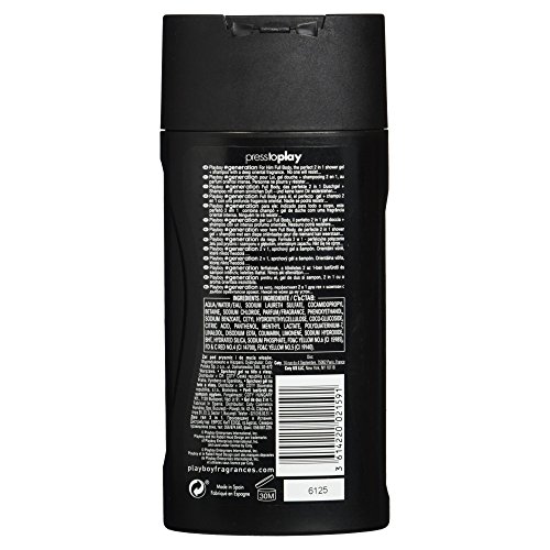Playboy Generation men 2 in 1 Shower Gel und Shampoo 250 ml, 1er Pack (1 x 250 ml) - 2
