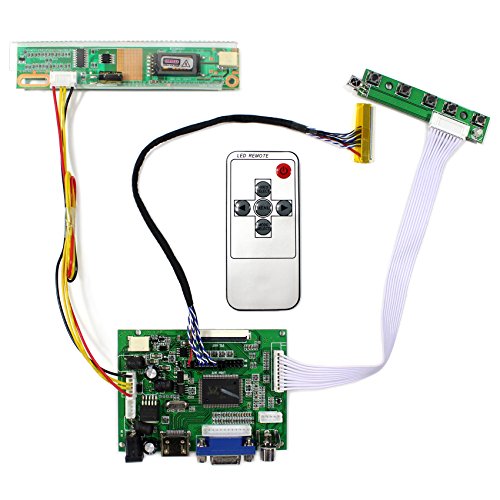 HDMI   VGA   2AV placa de regulador LCD de entrada para B141EW03 LP154W01 Panel LCD de 14 1  15 4  1280x800