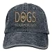 Produktbild Aeykis Dogs Because People Suck Mens Fashion Baseball Dad Cap Cowboy Hats Sun Hats V003069
