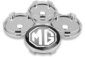 SKIMT 4 Pièces Auto Cache-Moyeu,pour MG, 56mm Auto Cache Moyeux Centre Badge Accessoires de décoration de Forme