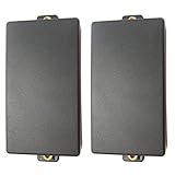 Geeignet für E-Gitarre MagiDeal 2 STK. Geschlossene Doppel-Coil Humbucker Pickup Cover für E-Gitarre - Schwarz