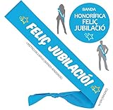 Banda Honorífica Azul Feliç Jubilació (Like) (1 metro anudada)