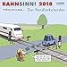 Bahnsinn! Der Pendlerkalender 2018: Postkartenkalender by 