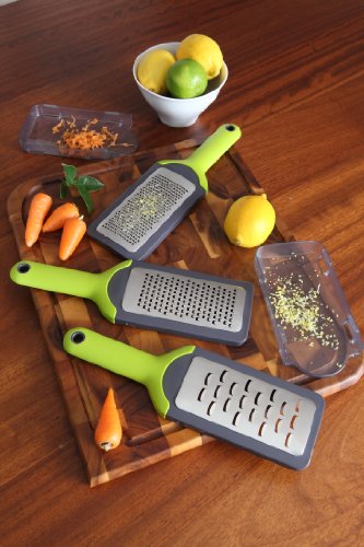 Dexam Grobe Reibe Sleek and Sharp, Grün - 2