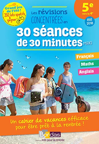 Télécharger Prêt pour la rentrée! 5e vers la 4e- Cahier de vacances PDF