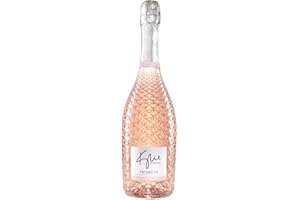 BLUE TREE Kylie Minogue Signature Prosecco Rose 75cl, Elegant Sparkling Rose in a Heart-Emblazoned Bottle, Perfect for Gifting and Celebrations, Made in Italy
