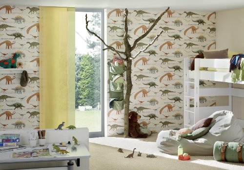 A.S. Création Tapete Boys & Girls 5 Papiertapete Kindertapete 10,05 m x 0,53 m beige creme gelb 908742 - 5