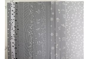 JACKDAW EXPRESS Printed Translucent Vellum Mix 28 x A4 Sheets, 14 Designs Snowflakes Butterflies AM515