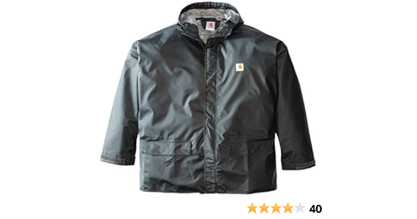 carhartt men's mayne lightweight pvc coat