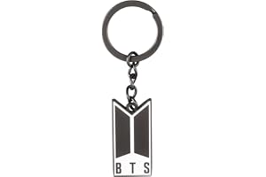 Grupo Erik Keyring - BTS Merch | Logo Keychain, Cute Keyring, Cool Keyrings, BTS Gifts under 10 Pounds, K-Pop Music Gifts