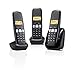 Price comparison product image Gigaset A250 Trio Cordless Phone DECT/GAP Black