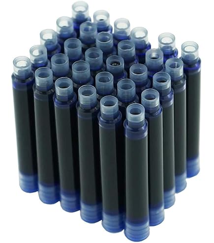 Penna Stilografica Cobee Metallica - Pennino 0.5mm Con 10 Cartucce Inchiostro Nero - Foto 12