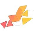 Nanoleaf Shapes Triangle Starter Kit, 9 Triangoli Luminosi LED RGBW Smart - Applique da Parete Interno Modulari, 16M Colori W