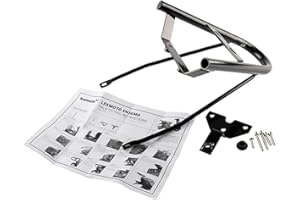 CMPO Rear Luggage Rack compatible with Lexmoto Enigma 125 ZS125T-48