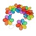 Generic Flower Windmill Wind Spinner Tent Garden Decoration Multi Colors 8Pcs RS.540.00