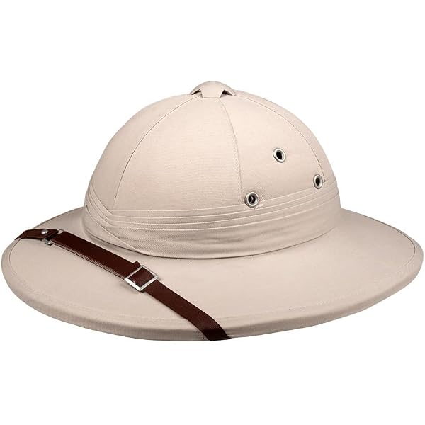 Safari-Hut Aus Stroh – Tropenhelm Für Karneval, Mottopartys & Abenteuer-Looks