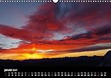 Image de Les lumières de hautes montagnes : Paysages et lumières de hautes montagnes. Calendrier mural A3 horizontal 2017
