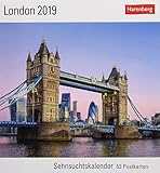London - Kalender 2019: Sehnsuchtskalender, 53 Postkarten by 