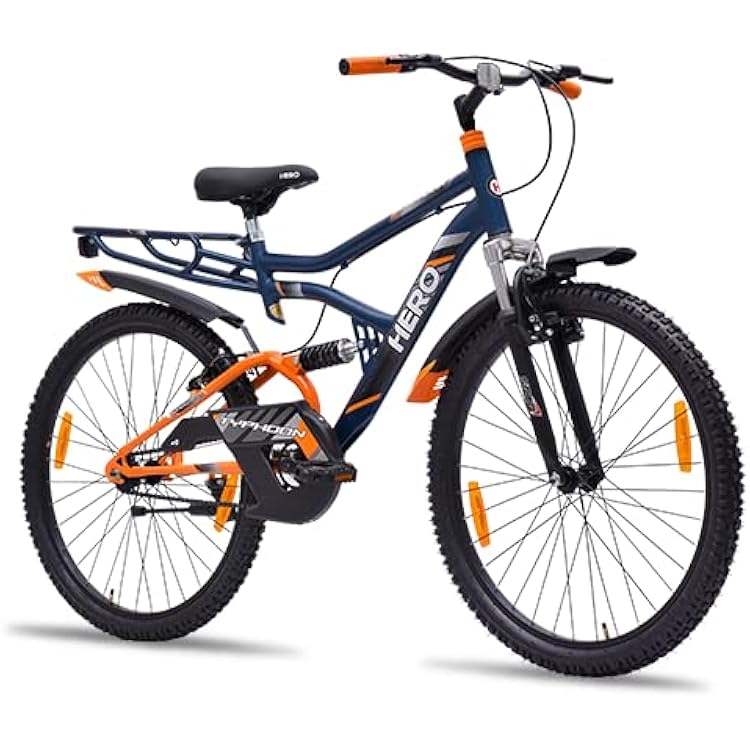 Buy Hero Typhoon 26T Double Suspension Single Speed Bicycle for 12