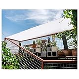 >> Protección UV: bloques de tela de sombra de protección de efecto invernadero, a prueba de viento, a prueba de polvo, UV, de malla y transpirable, funciona de manera excelente para mantener el calor del sol en la terraza del patio de la pérgola o para proteger sus plantas del sol, sobrecalentamiento.