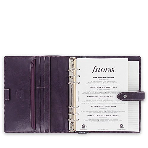 Filofax A5 Malden grey 025851, purple