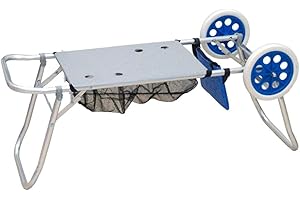 GERIMPORT Carro playa portasillas de aluminio 105x52cm