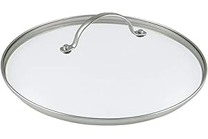 GreenPan, Couvercle en Verre de 28 cm avec Poignée en Inox