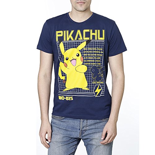 Pokemon by free authority Men's Printed Regular Fit T-Shirt