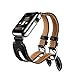 Produktbild Für Apple Watch iWatch Armband 38mm/42mm, Kobwa Double Buckle Cuff Leder Apple Watch Band Wirstband Bracelet für Apple Watch Series 1/2