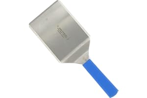 KEXMY Dexter Russell 31655H High Heat S/S 6 x 5 Turner w/Blue Handle
