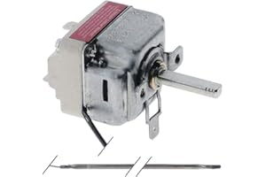 EGO 55.19082.802 Thermostat compatible avec GGF, Fimar, Multi, Cookmax, Amatis, Fage, Cuppone max. Température : 500 °C - 1 pôle 16 A