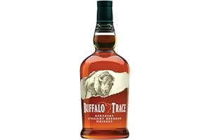 Buffalo Trace Kentucky Straight Bourbon Whiskey 70cl, 40% Vol, Award-winning Whiskey, Corn, Rye, and Superior Malted Barley Original Recipe, Ideal for Old Fashioned Cocktail, Whisky Gift Idea
