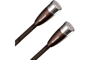AudioQuest 0.5m Mackenzie XLR kabel audio 0,5 m XLR (3-pin) Czarny - Kable audio (XLR (3-pin), XLR (3-pin), 0,5 m, Czarny)