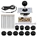 Produktbild Mopei Arkade Joysticks, Zero Delay Arcade Joysticks Game Kit USB Encoder Push Button Joysticks für Mame Jamma & Other Games For PC and Raspberry Pi 1/2/3(Schwarz)