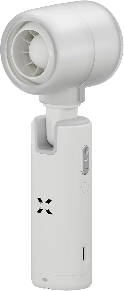 Xenon Smart El Vantilatörü | Taşınabilir 14000 RPM 7 Saat Şarjlı 5 Kademe Mini Fan X6101 (Beyaz)