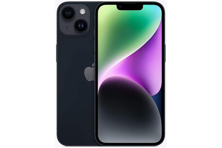 Apple iPhone 14, 256GB, Mitternacht (Generalüberholt)