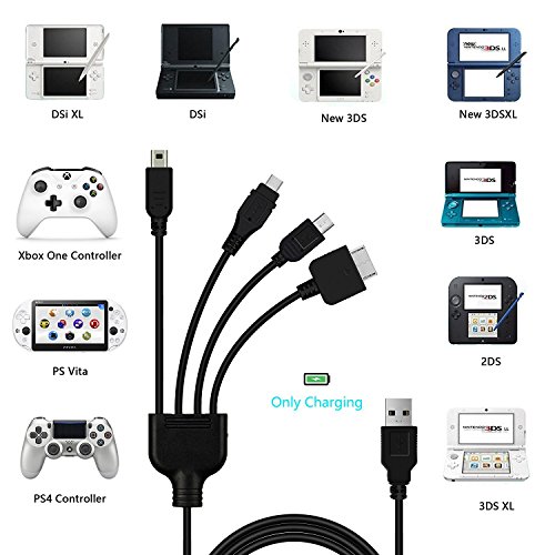 C ble de Chargeur pour PS Vita 1 2m Multi C ble USB de Chargement 4 en 1 avec Mini USB Micro USB pour Manette PS3 PS4 Xbox One Aussi compatible reviews C ble de Chargeur pour PS Vita 1 2m Multi C ble USB de Chargement 4 en 1 avec Mini USB Micro USB pour Manette PS3 PS4 Xbox One Aussi compatible