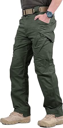 Digralne Pantaloni da Lavoro da Uomo Pantaloni da Lavoro da Combattimento Pantaloni  Militari da Esterno per Escursioni A Piedi lencicol Pantaloni Abbigliamento
