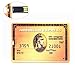 Produktbild 8GB Ultraslim USB-Flash-Laufwerk 8GB Speicherstick USB American Express USB-Stick Golden Kreditkarte