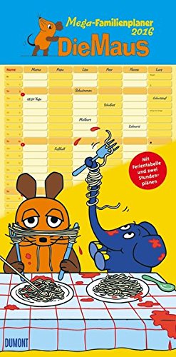 Die Maus Megaplaner 2016