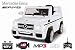 Produktbild Lizenz Kinderauto Mercedes - Benz G65 AMG 2 x 20W 6V MP3 RC Elektroauto Kinderfahrzeug Ferngesteuert Elektro (Weiss)