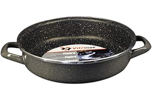 TOSEND Tegame per induzione pietra smaltata, diametro 20 cm