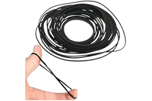 Wanfoou - Correas de transmisión planas universales, 50 unidades Mix Size Square Cassette Tape Machine Belt Cinturón Común