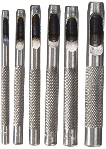 Silverline 667372 Locheisen, 6-tlg. Satz 6-tlg.