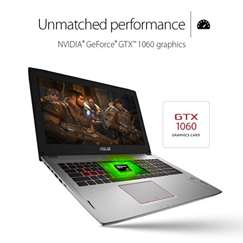 ASUS GL502VM-FY497T ROG Strix 15 6-inch Full HD Gaming Laptop Titanium - Intel Core i5-7300HQ 8 GB RAM 128GB SSD 1TB HDD Nvidia GTX 1060 6GB G ASUS GL502VM-FY497T ROG Strix 15 6-inch Full HD Gaming Laptop Titanium - Intel Core i5-7300HQ 8 GB RAM 128GB SSD 1TB HDD Nvidia GTX 1060 6GB G